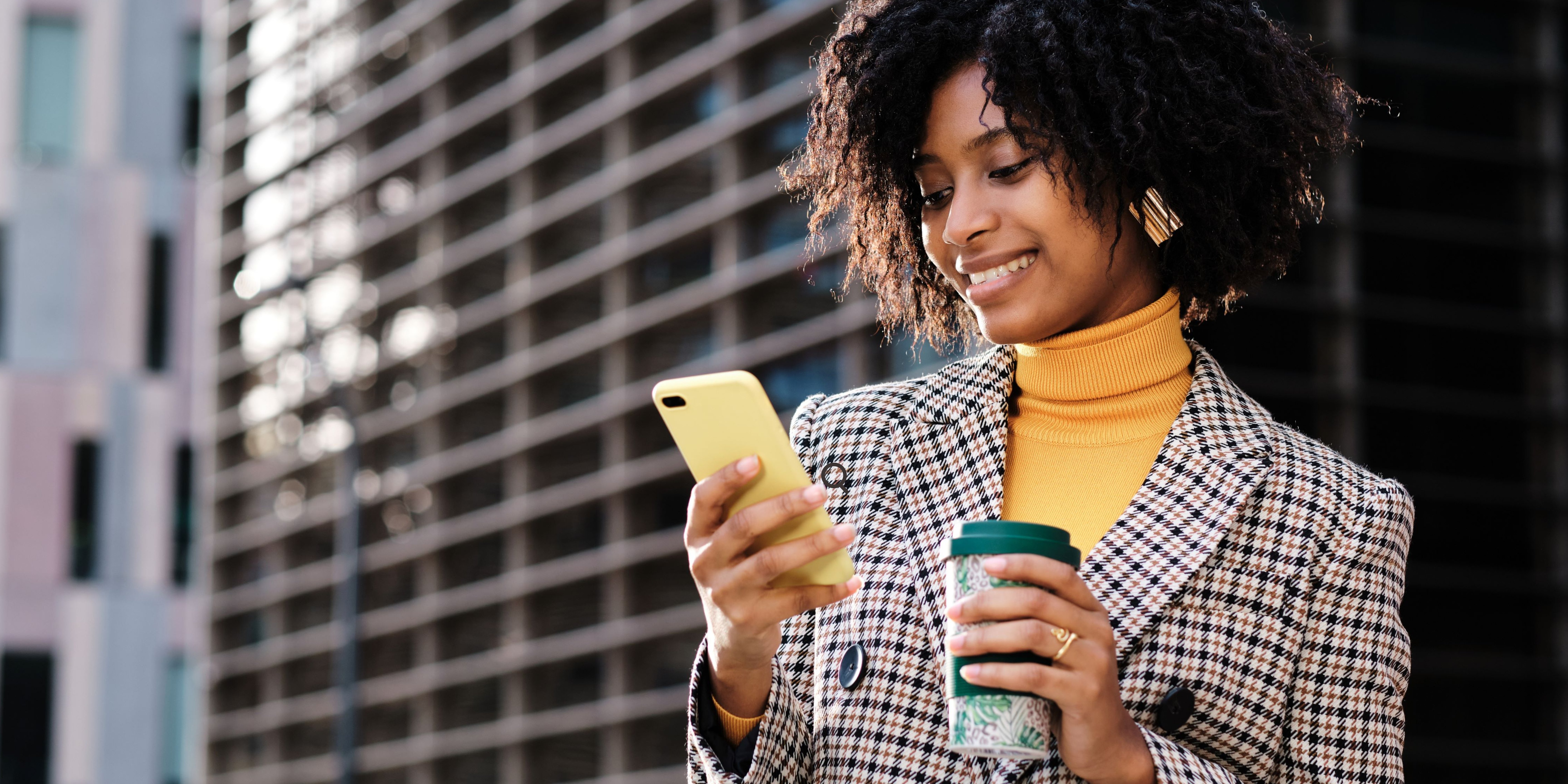 MobileWhite Minimalist New Website Promo Banner